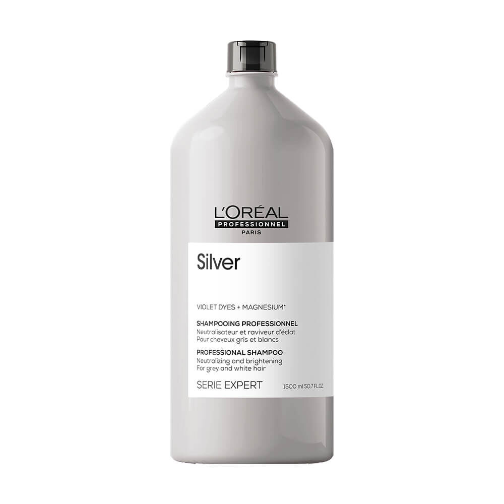 pleegouders residentie Glans L'Oréal Professionnel L'Oréal Professionnel Série Expert Silver Shampoo  voor grijs, wit of lichtblond haar 1500ml | Shampoo | Professionele  Pro-Duo-producten