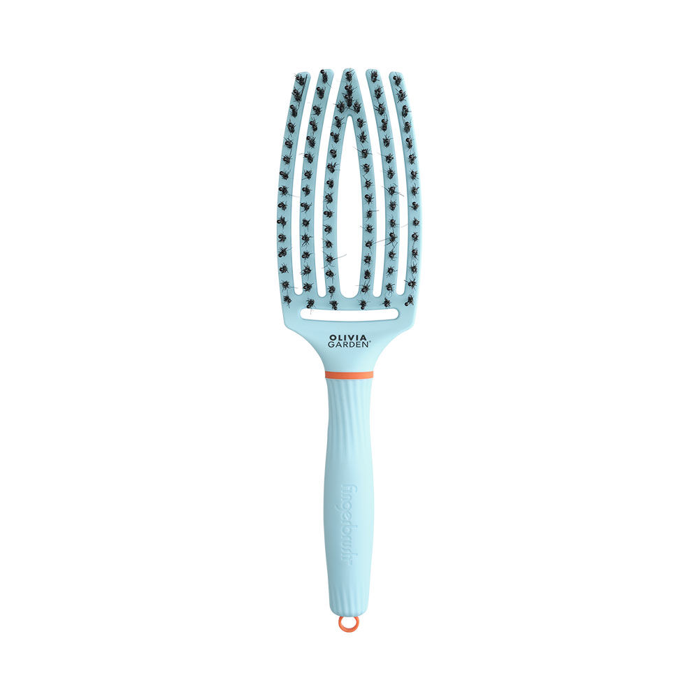 Olivia Garden Fingerbrush Inner Child haarborstel Bubble Blue