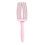 Olivia Garden Fingerbrush Care Iconic haarborstel met dubbele borstelharen &ndash; Pastelroze