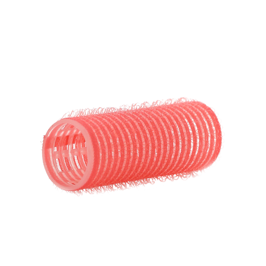 Sibel Klittenrollers Hook & Loop &Oslash;24mm Roze, 12 pcs.