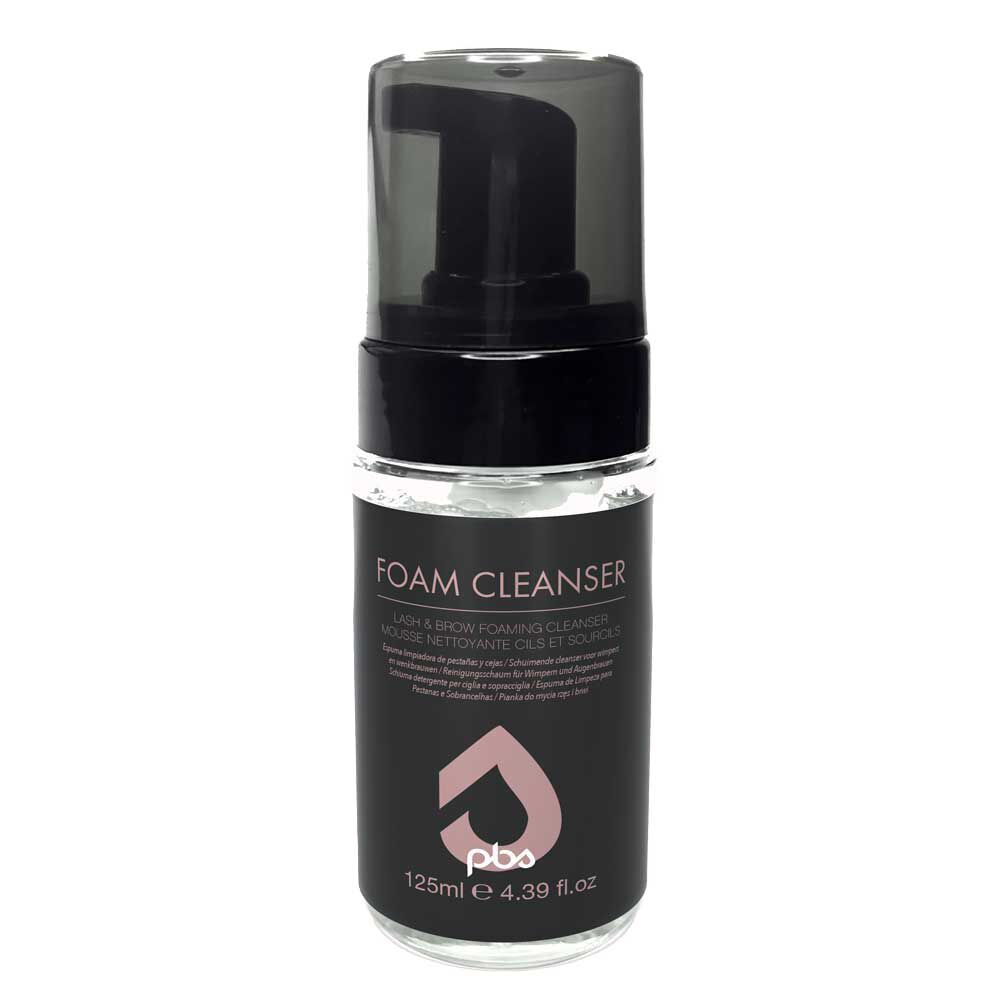PBS Schuimende cleanser voor wimpers en wenkbrauwen