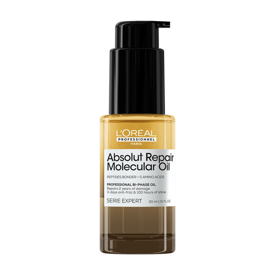 L'Or&eacute;al Professionnel S&eacute;rie Expert Absolute Repair Molecular Bi-Phase Haar Olie 30ml