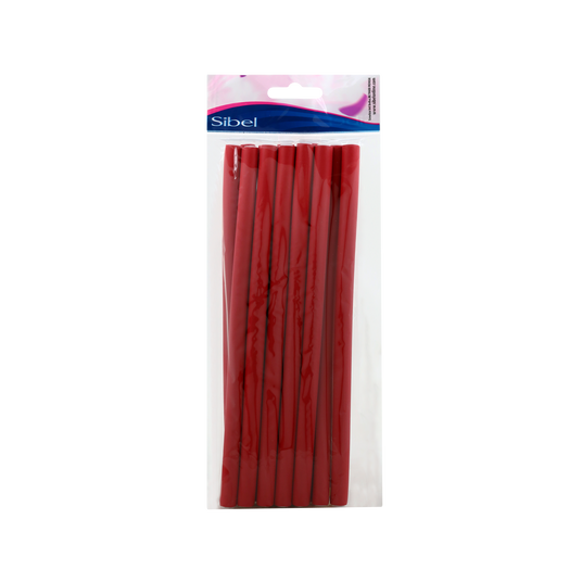 Sibel Papilotten Superflex Lang &Oslash; 13mm Rot