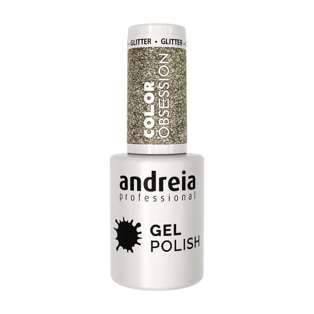 Andreia Professional Gel Polish Gellak - OB1 Goud Glitter 10.5ml