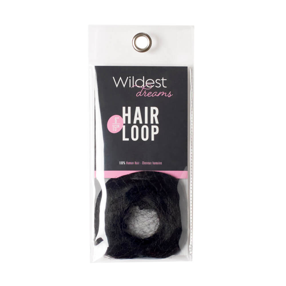 Wildest Dreams Hair Loop Elastiek met Mensenhaar 15cm