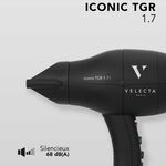 Velecta Paramount Iconic TGR 1,7 Föhn 1740W Zwart