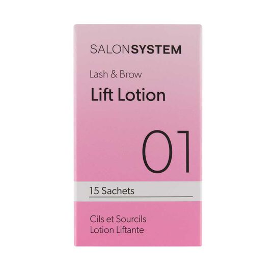 Salon System Lash & Brow Lift Stap 1 Liftlotion Voor Wimpers & Wenkbrauwen Zakjes 15&nbsp;st.