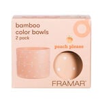 Framar Peach Please Bamboo Bowls 2 stuks