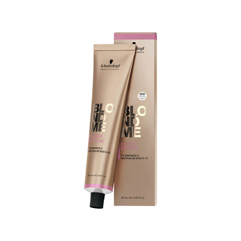 Schwarzkopf Professional Blond Me Permanent Haarkleuring Pastel Toning 60ml Ijzige Iris