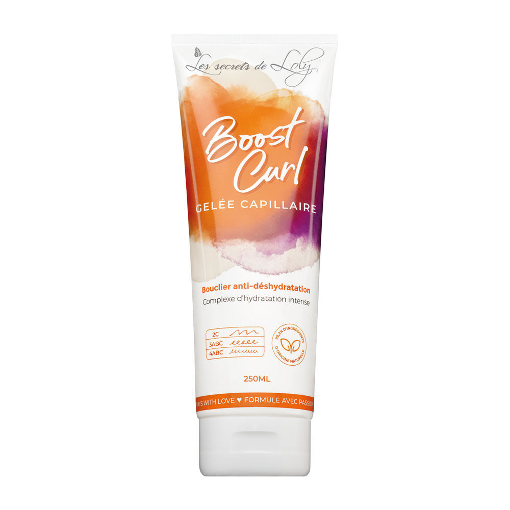 Les Secrets de Loly Boost Curl Haargelée 250ml Les Secrets de Loly Boost Curl Haargelée 250ml