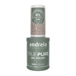 Andreia Professional True Pure Hema-vrije gellak - T04 Zilveren Glitter 10.5ml