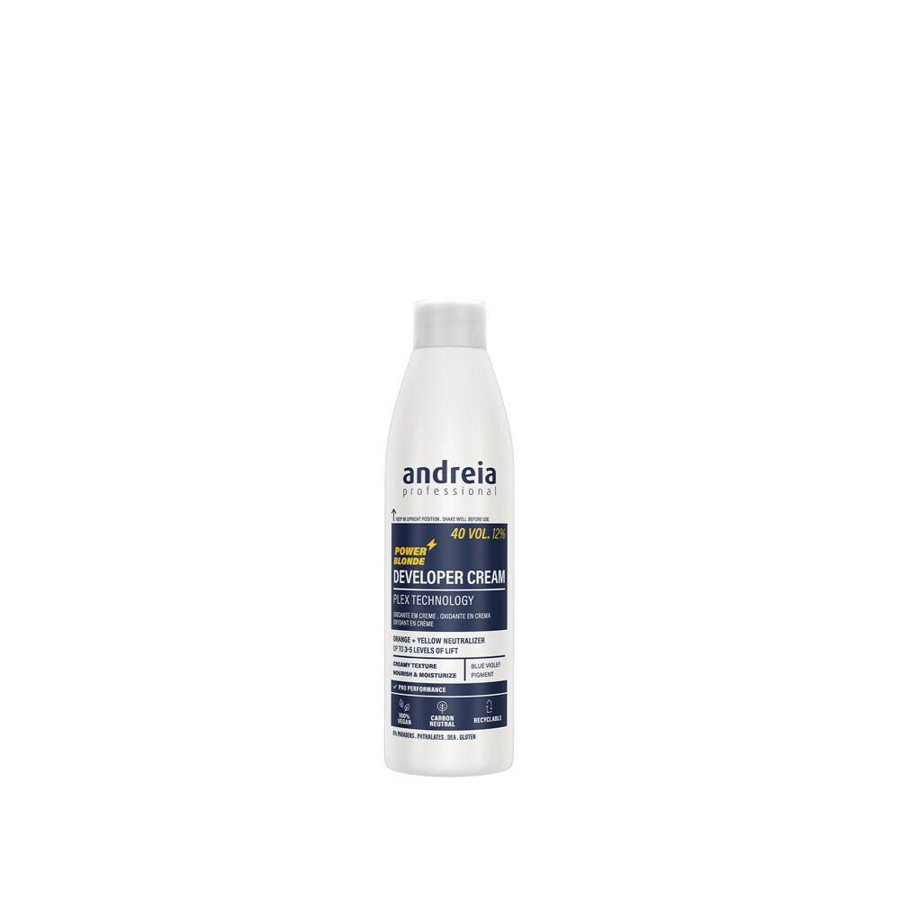 Andreia Professional Developer Cream Power Blonde - Vegan Waterstofperoxide 40V 12% 200ml