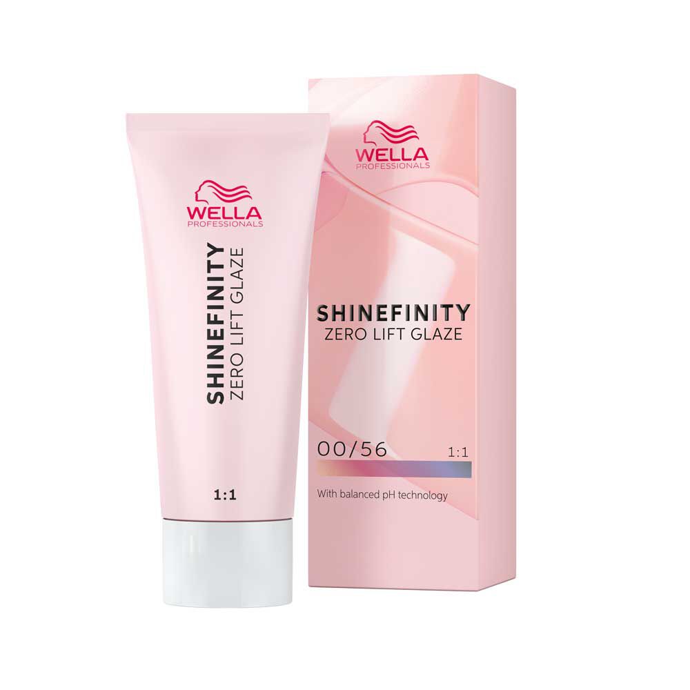 Wella Professionals Shinefinity Zero Lift Glaze Demi-permanente haarkleuring 00/56 Rose Booster 60ml