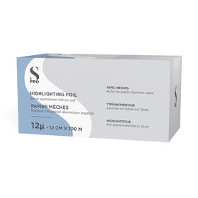 S-PRO Aluminium-highlightfolie 12cm 12u