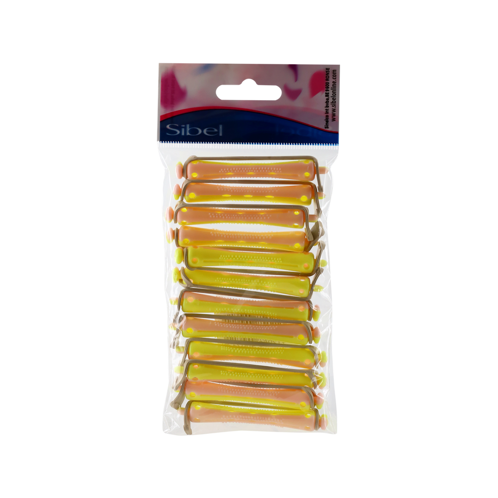 Sibel Permanentwikkels Kort 7mm Geel-Roze 12 Stk. Sibel Permanentwikkels Kort 7mm Geel-Roze 12 Stk.