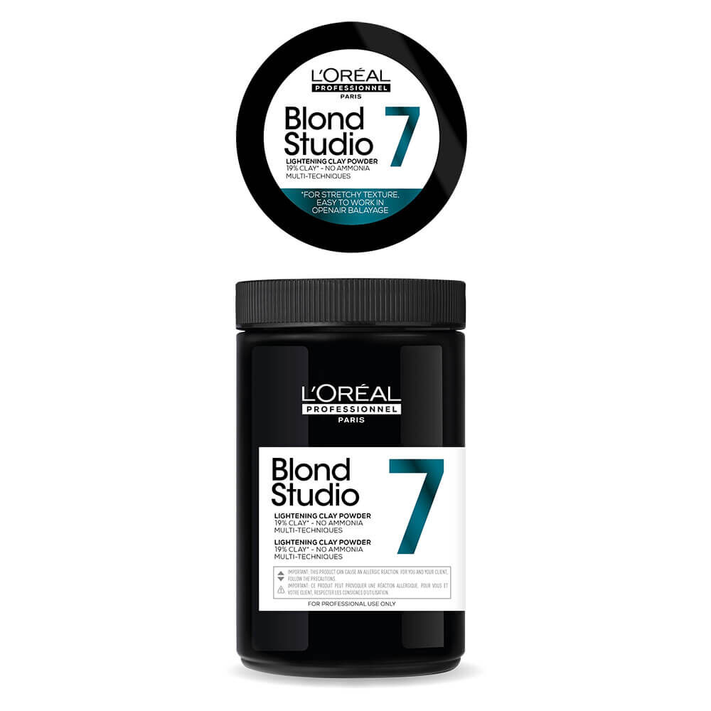 L'Oréal Blond Studio Clay Powder 7T - Ontkleuringspoeder 500g
