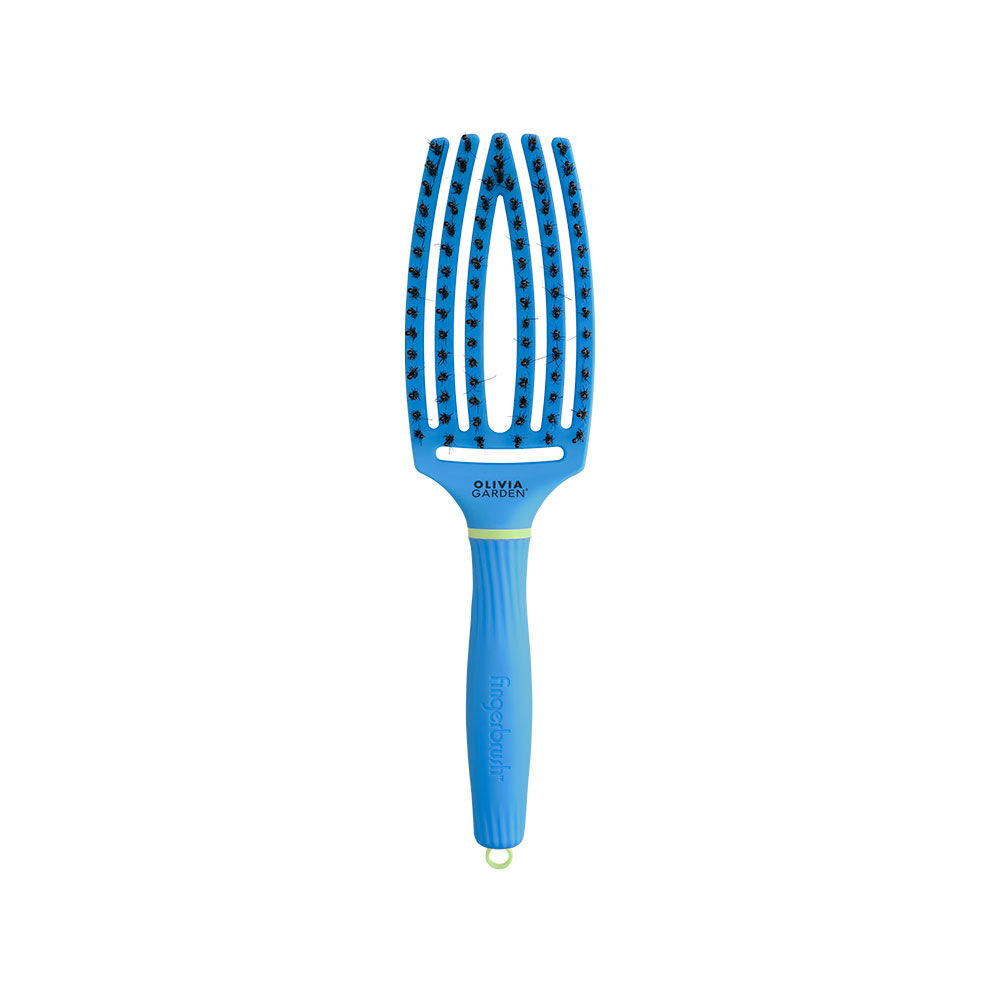 Olivia Garden Fingerbrush Inner Child haarborstel Turbo Blue
