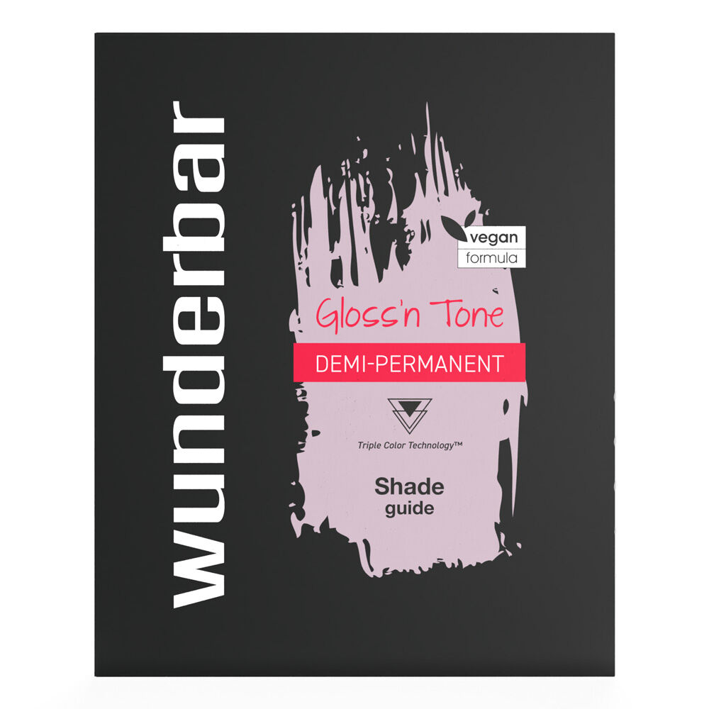 Wunderbar Gloss'n Tone Demi-Permanente Kleurenkaart - 33 Kleuren