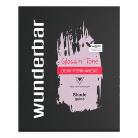 Wunderbar Gloss'n Tone Demi-Permanente Kleurenkaart - 33 Kleuren