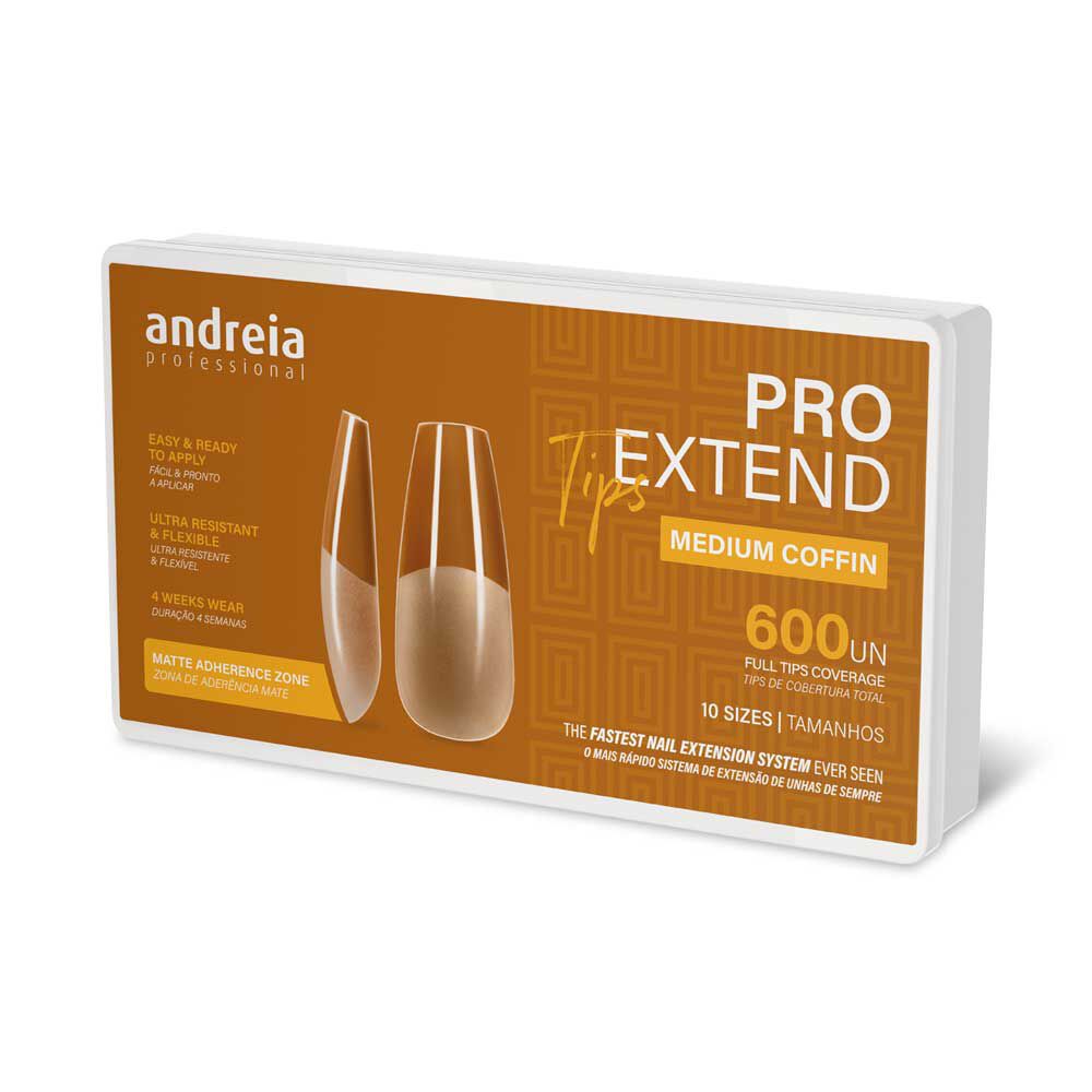 Andreia Professional Pro Extend Tips - Middel coffin
