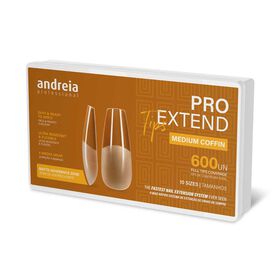 Andreia Professional Pro Extend Tips - Middel coffin