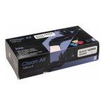 Clean All Handschoenen Wegwerp Latex Zwart S 100st