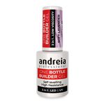 Andreia Professional One Bottle Builder Gel 3 In 1 - 3 In 1 Bouwgel Lage Viscositeit - Zachte lavendel 14ml