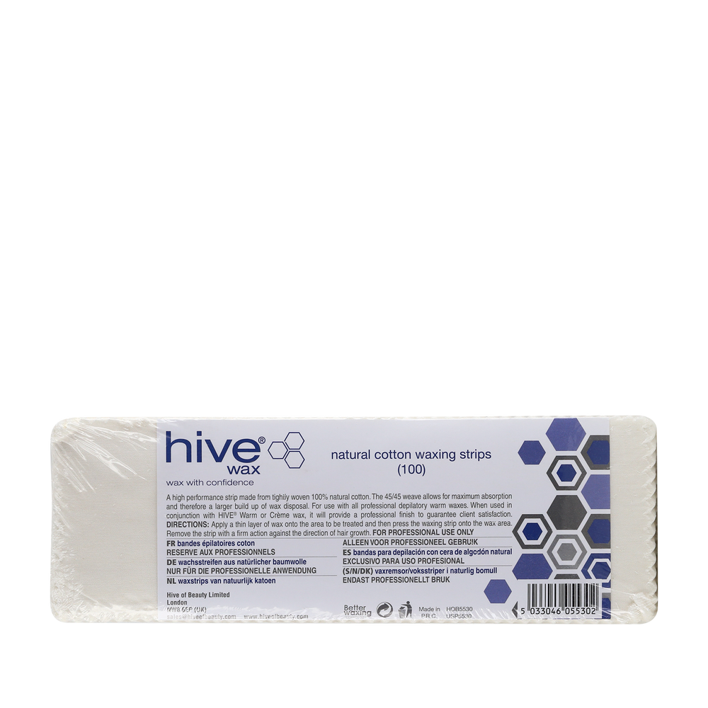 Hive Katoene Strips 100 st