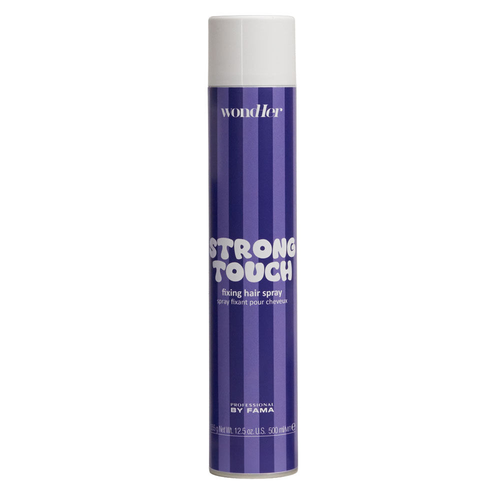 Professional by Fama Wondher Strong Touch Fixerende haarspray 500ml Professional by Fama Wondher Strong Touch Fixerende haarspray 500ml