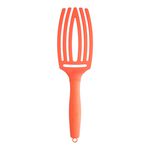 Olivia Garden Fingerbrush Care Dolce Vita Iconic Zwijnenhaar en Nylon Orange Spritz