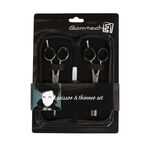 Glamtech E1 schaar en uitdunner kappersset 5.5