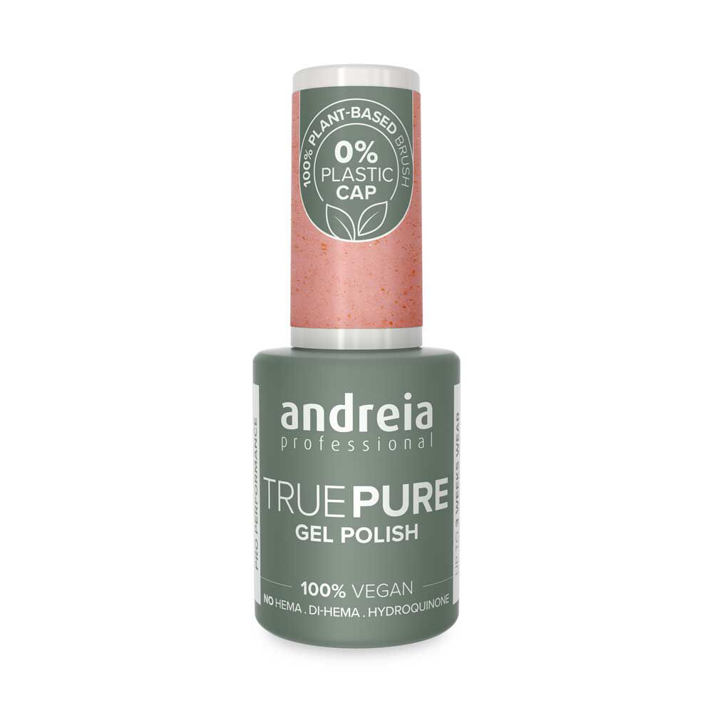 Andreia Professional True Pure Vernis Hema-vrije Gellak - T58 Hemelsblauw Met Zilveren Glitters 10.5ml