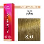 Wella Professionals Color Touch Demi-permanente haarkleuring 8/0 Pure Natural 60ml