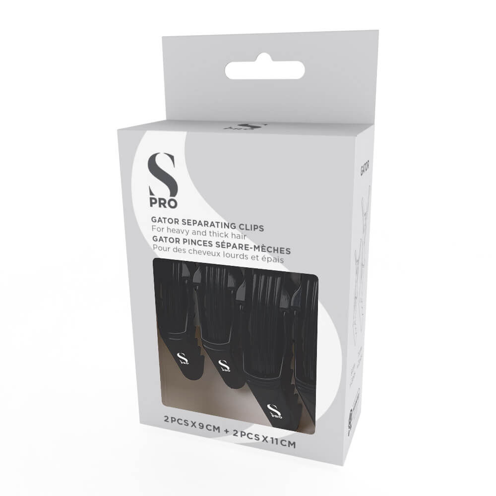 S-PRO Strong Mix Scheidingsklemmen Zwart 4Stk. S-PRO Strong Mix Scheidingsklemmen Zwart 4Stk.