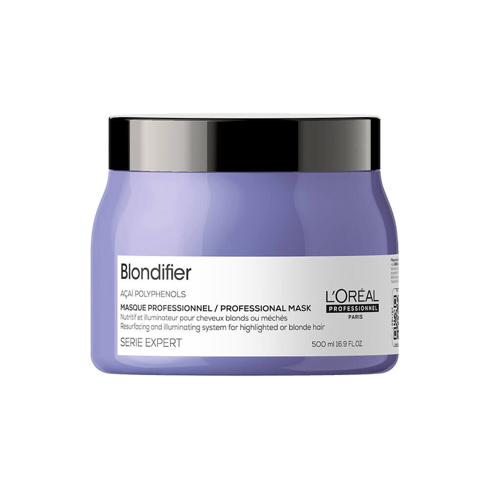 L'Oréal Professionnel Série Expert Blondifier Masker voor haar met highlights of blond haar 500ml L'Oréal Professionnel Série Expert Blondifier Masker voor haar met highlights of blond haar 500ml
