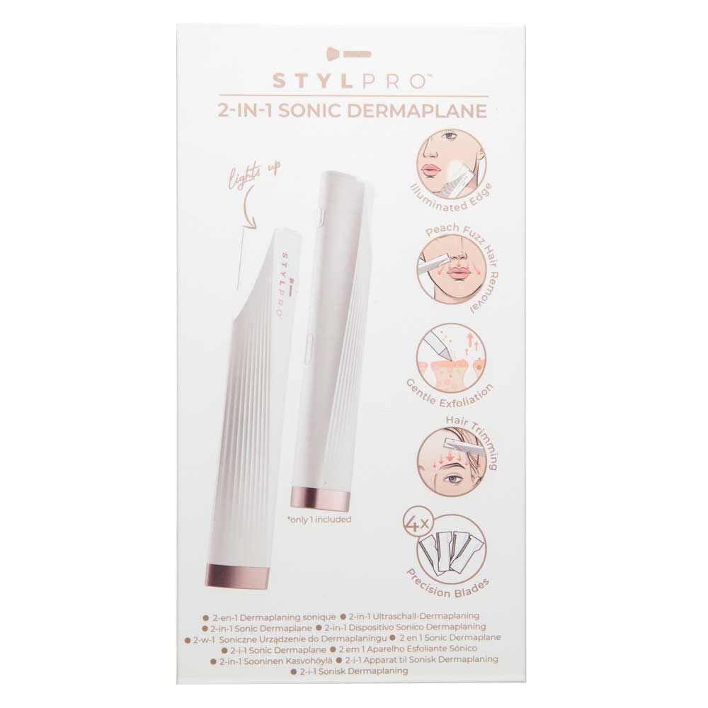 Stylpro 2-in-1 Sonic Dermaplane