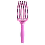 Olivia Garden Fingerbrush Iconic Everzwijnhaar & Nylon - Fall And Beyond Collectie - 34RTH Roze