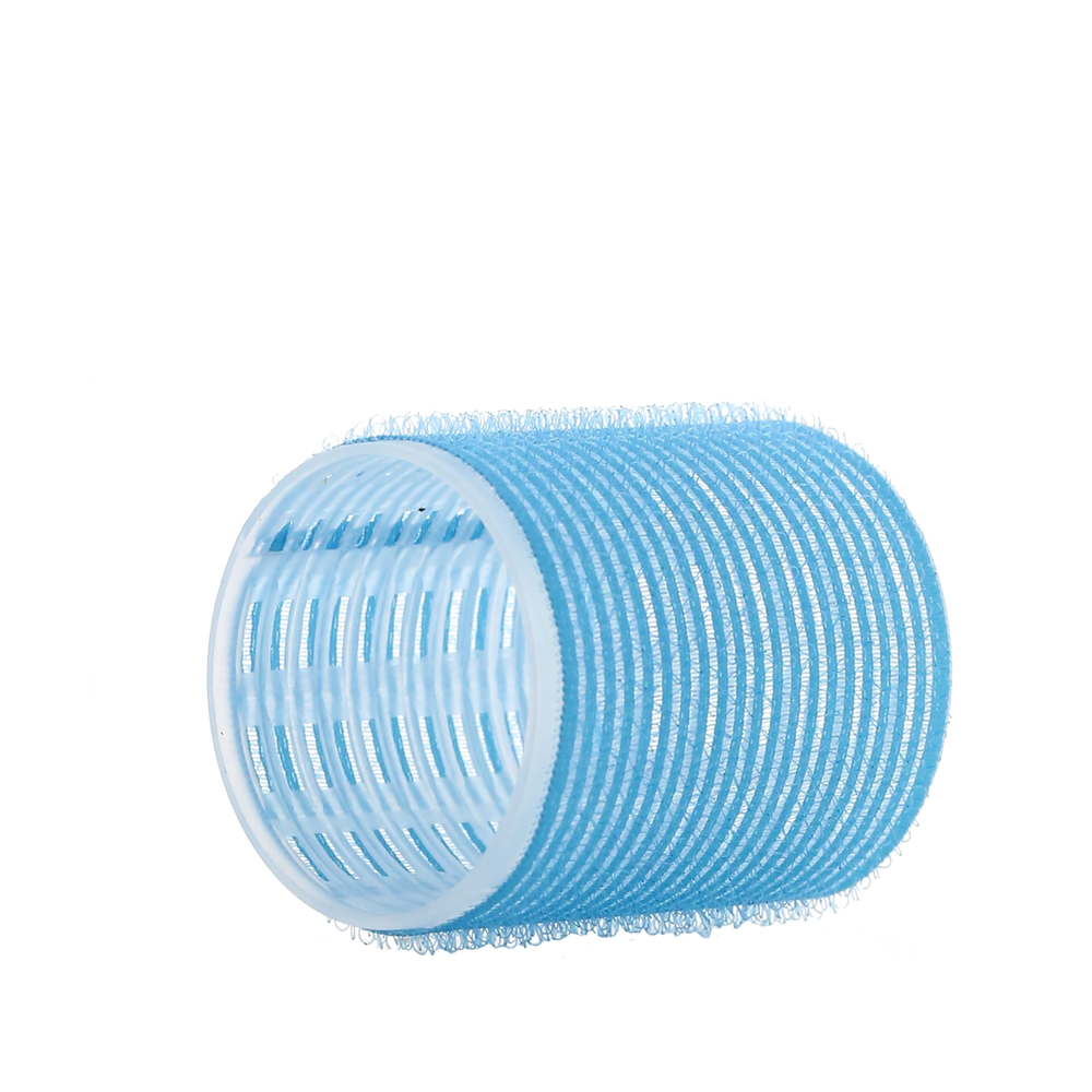 Sibel Klittenrollers Hook & Loop Ø56mm Lichtblauw, 6 pcs.