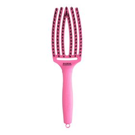 Olivia Garden Fingerbrush Care Dolce Vita Iconic Zwijnenhaar en Nylon Roze Granita Olivia Garden Fingerbrush Care Dolce Vita Iconic Zwijnenhaar en Nylon Roze Granita