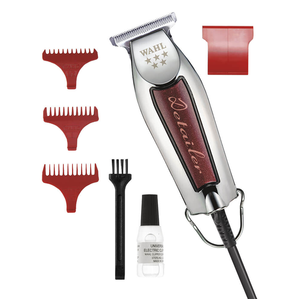 Wahl Trimmer Detailer Red T-Wide Kam Attach Set