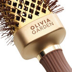 Olivia Garden Borstel Expert Blowout Straight & Wavy Goud & Bruin 40mm