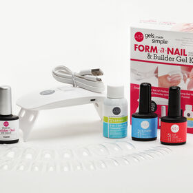 ASP Builder Gels Made Simple Kit with Form-A-Nail