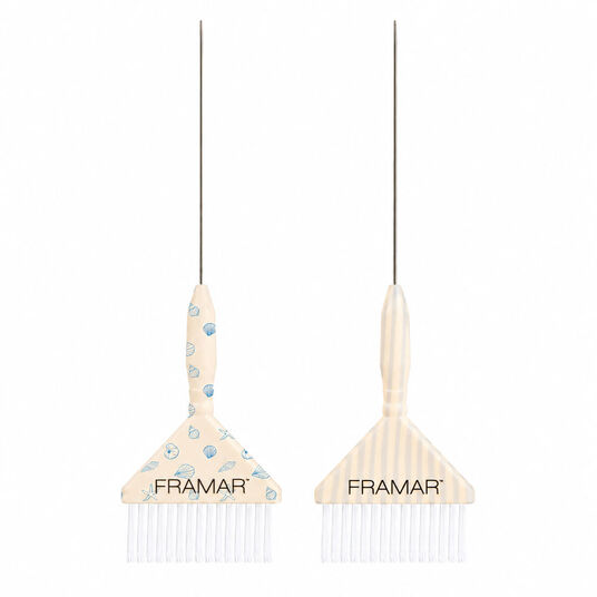 Framar Beach Bum PinTail Big Daddy Color Borstel Set 2 stuks