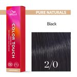 Wella Professionals Color Touch Demi-permanente haarkleuring 2/0 Pure Natural 60ml