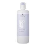 Schwarzkopf Professional Blond Me Bond Repair Paarse Shampoo 1L