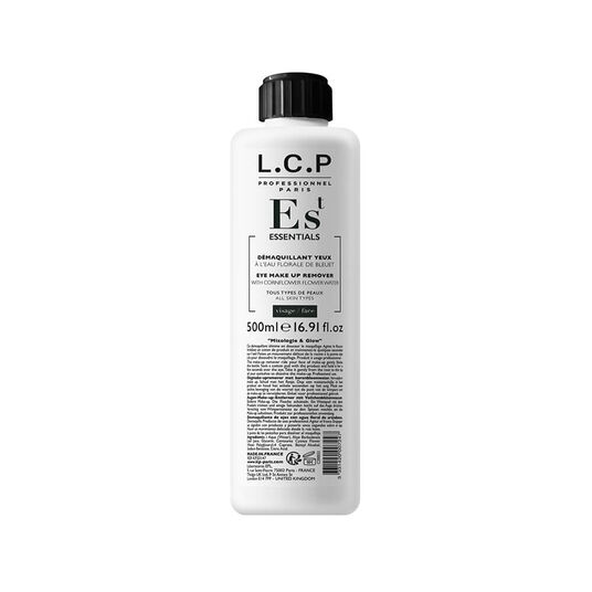 L.C.P Professionnel Paris Essentials Oogmake-upremover met korenbloemwater 500ml
