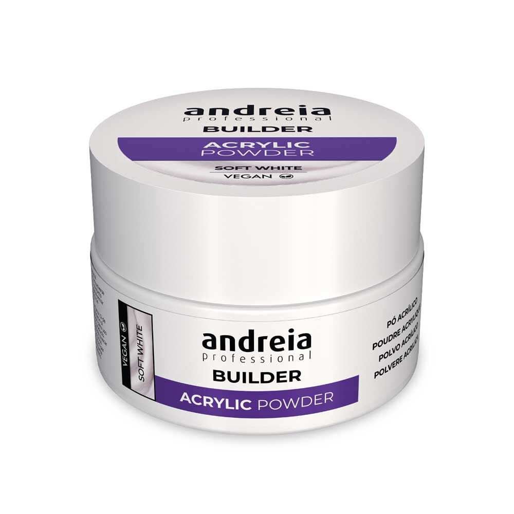 Andreia Professional Acrylpoeder - Zacht wit 20g