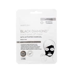 Beauty Pro Gezichtsmasker Black Peel Charcoal 3x7ml
