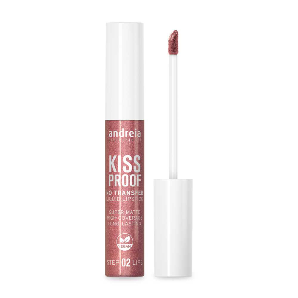 Andreia Professional Vloeibare Lippenstift-Kiss Proof 20 Roze Aura 8ml