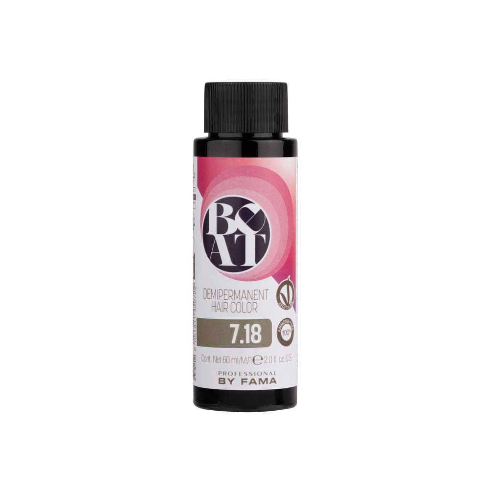 Professional by Fama Beat Demi-permanente Haarkleur 7.18 60ml